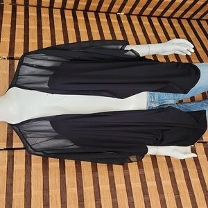ANA sheer shoulder jacket
